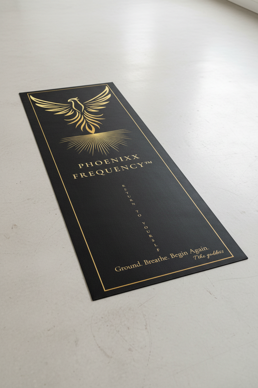 Phoenixx Frequency™ Reset Mat | Grounding & Wellness Ritual Mat